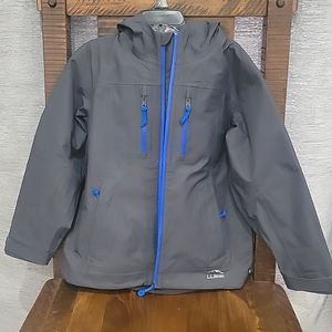 Kids L.L.Bean rain jacket, size 5/6
